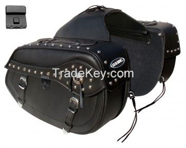 TITUS 30L LEATHER PANNIERS - Latest in Saddle Bags UK In Classic Design With Lockable Amazing Leather