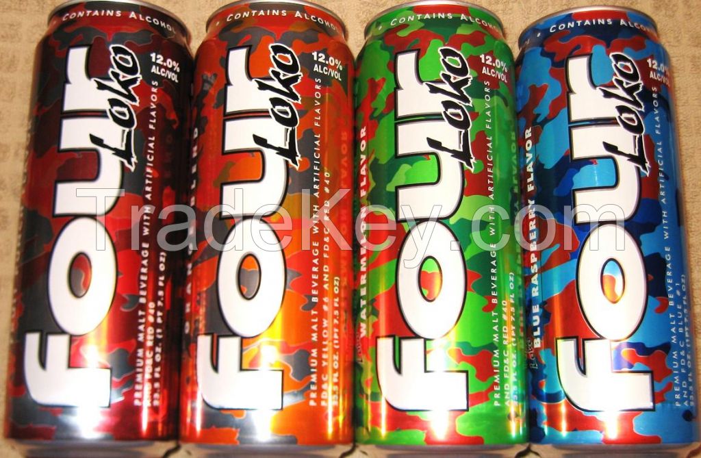 FOUR LOKO DRINKS 695ML (23.5oz)