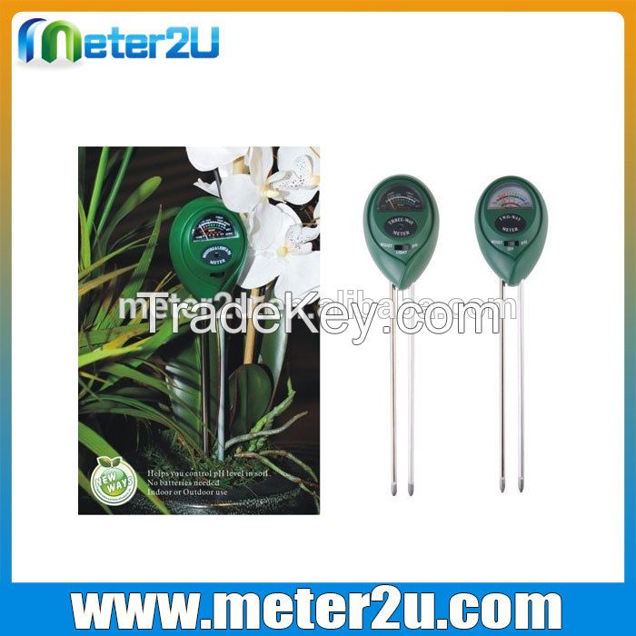 New 3 in 1 soil ph moisture meter for plants HDSP-02