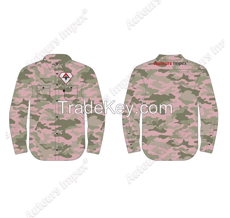 Custom Long Sleeve Work Shirts