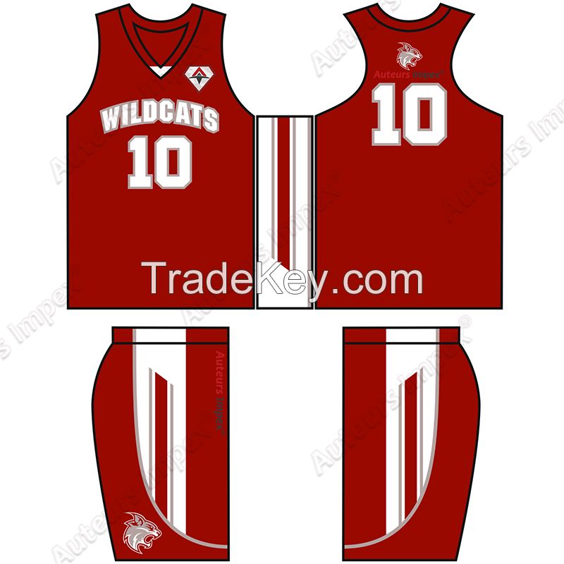 Custom Made Basketball Uniforms