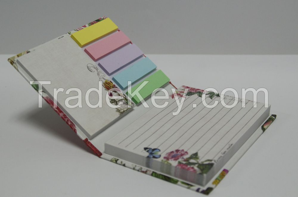 assorted  memo pad with hard cover