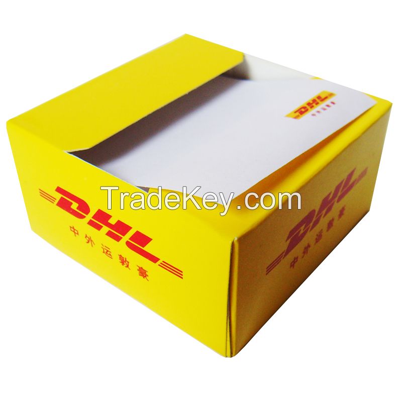 Pop-up sticky note with box