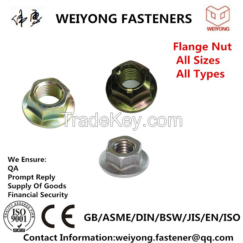 Flange nut