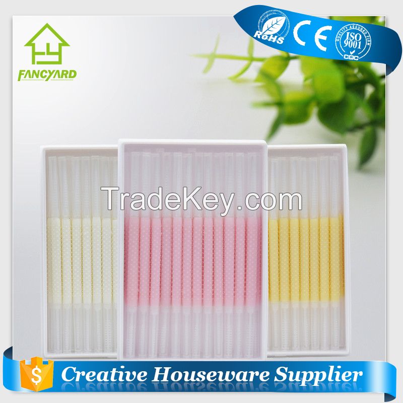 [Fancyard] Plastic Toothpicks/ New Product Portable Toothpicks Plastic Brush In Clear Case Toothpicks (FY2011)