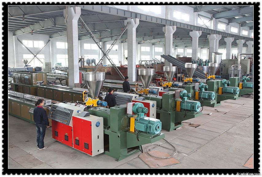 wpc extrusion line