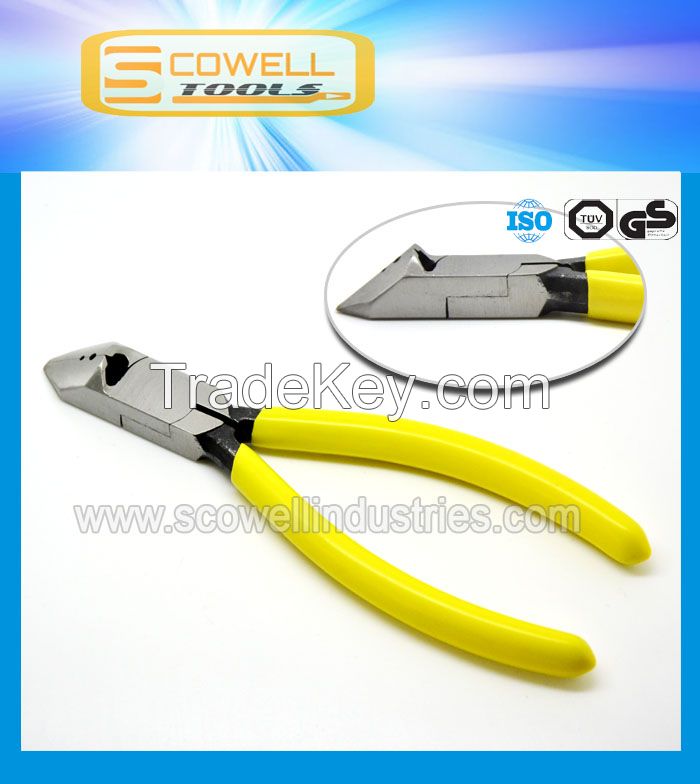 5.5&amp;quot; Diagonal Cutting Pliers with stripping holes, 45degree diagonal nipper