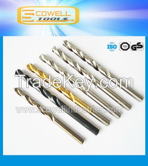 DIN338 Fully Ground HSS Twist Drill Bits, Jobber Drill Bits