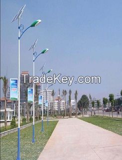 LED Solar Street Light Lamp Applied to Countryside Street Widely