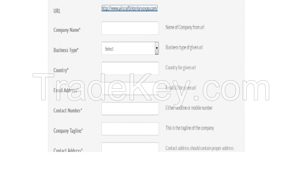 Data Entry Project