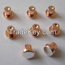 Silver Rivet Contacts Used for 12V/24V AC/DC Relays and Other Switches