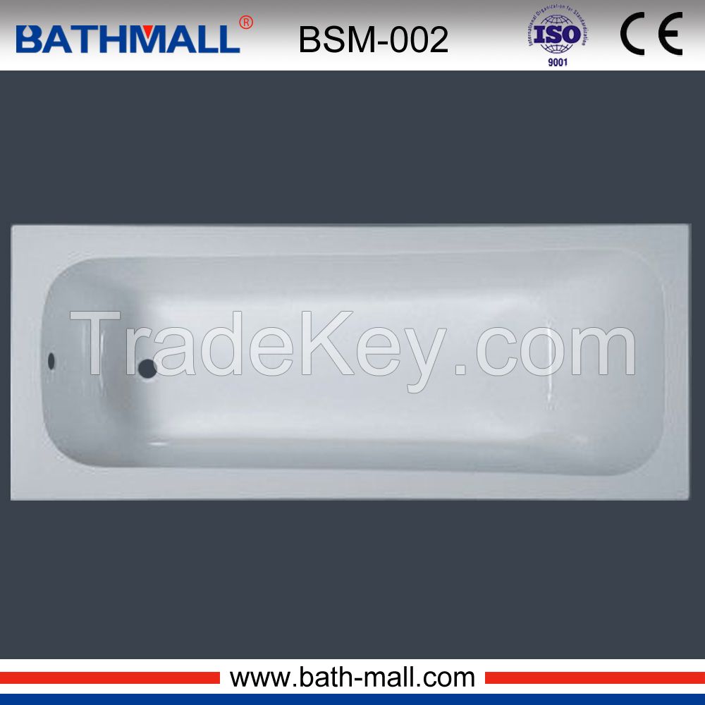 2016 indoor white clear acrylic fiberglass bathtub