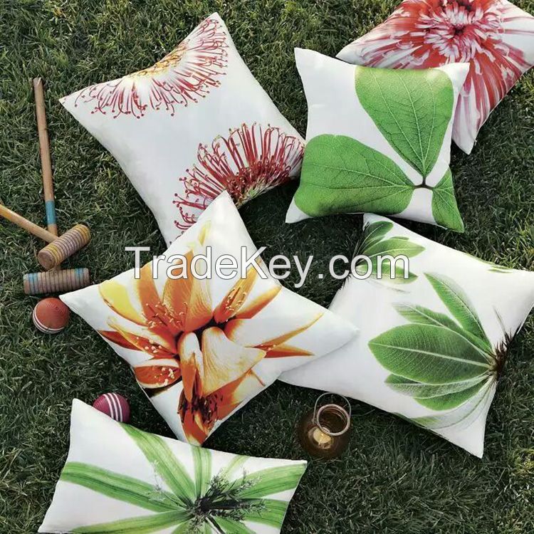 Digital Print Embroidery Jacquard cushion pillow case