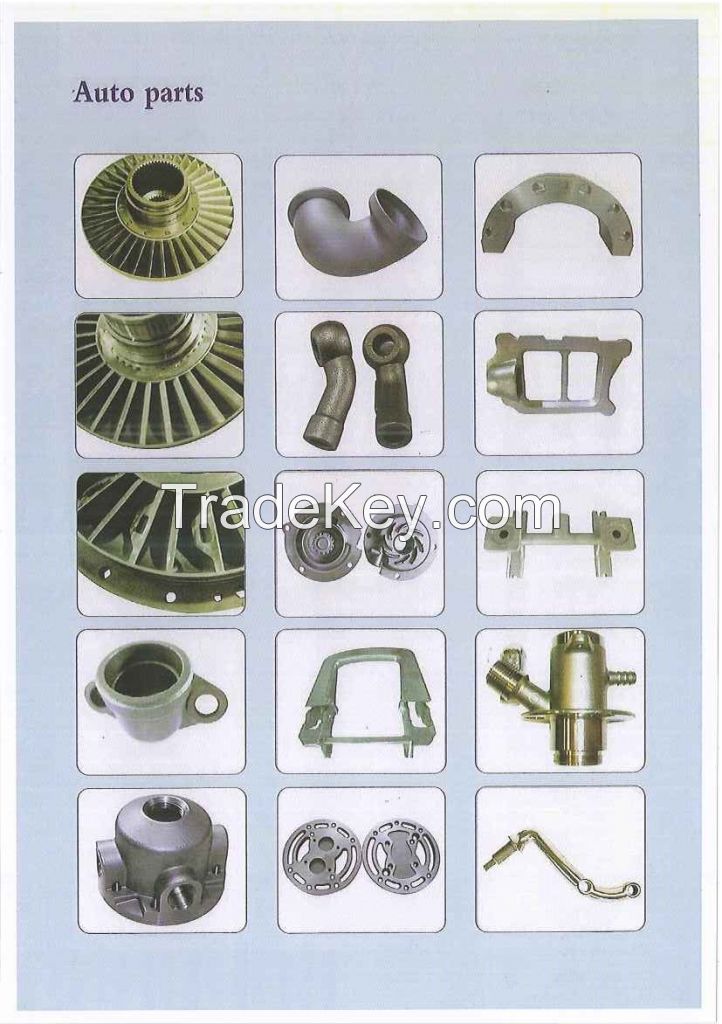 lost wax casting; investment casting; precision casting