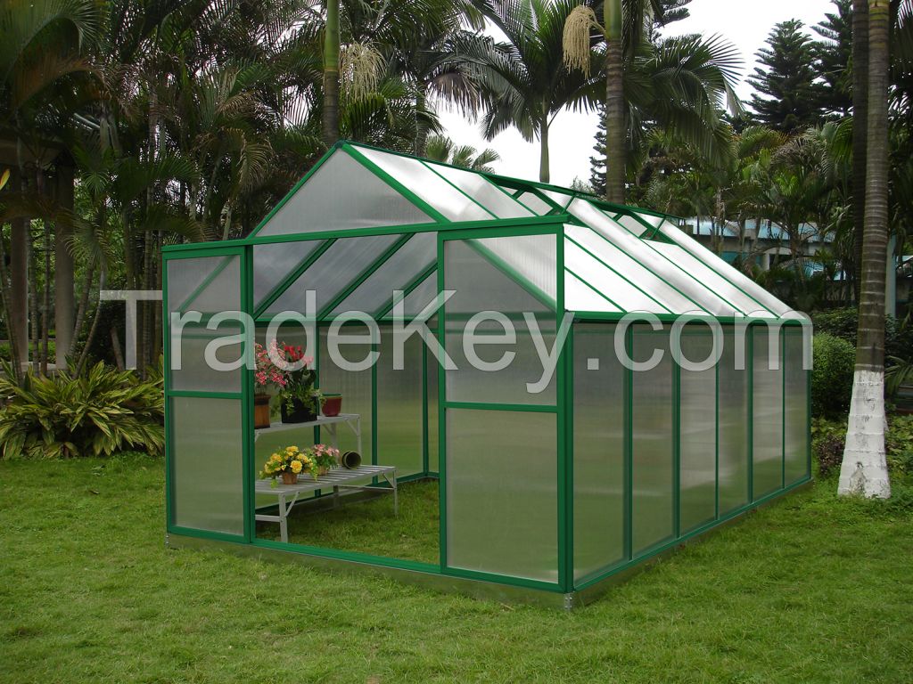 Glass sun room aluminum greenhouses Gardon rooms