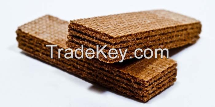 Chocolate wafer biscuits