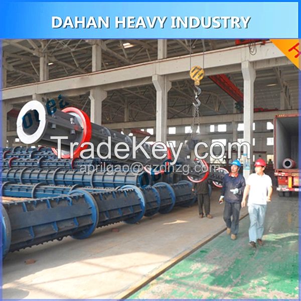 curb block making machine for road / electric concrete pole making machine