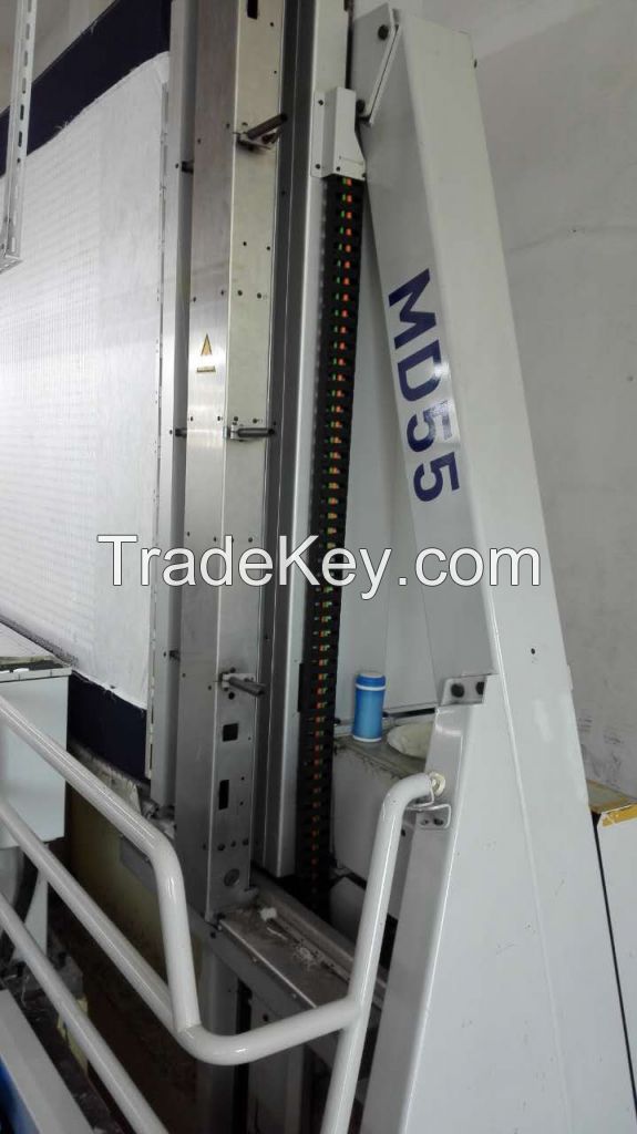 Used Lasser MD55 schiffli embroidery machine