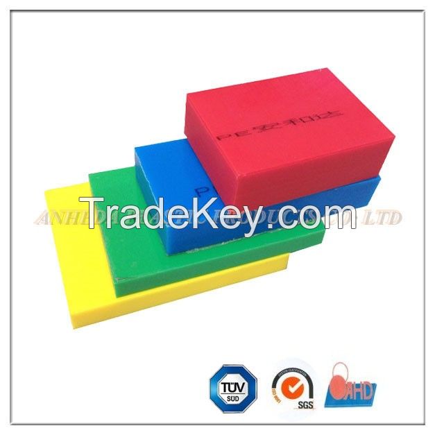 Extrusion HDPE Plastic Sheet Rod High Density Polyethylene Plate Bar 100% Original Virgin Materials 1~200mm Thick