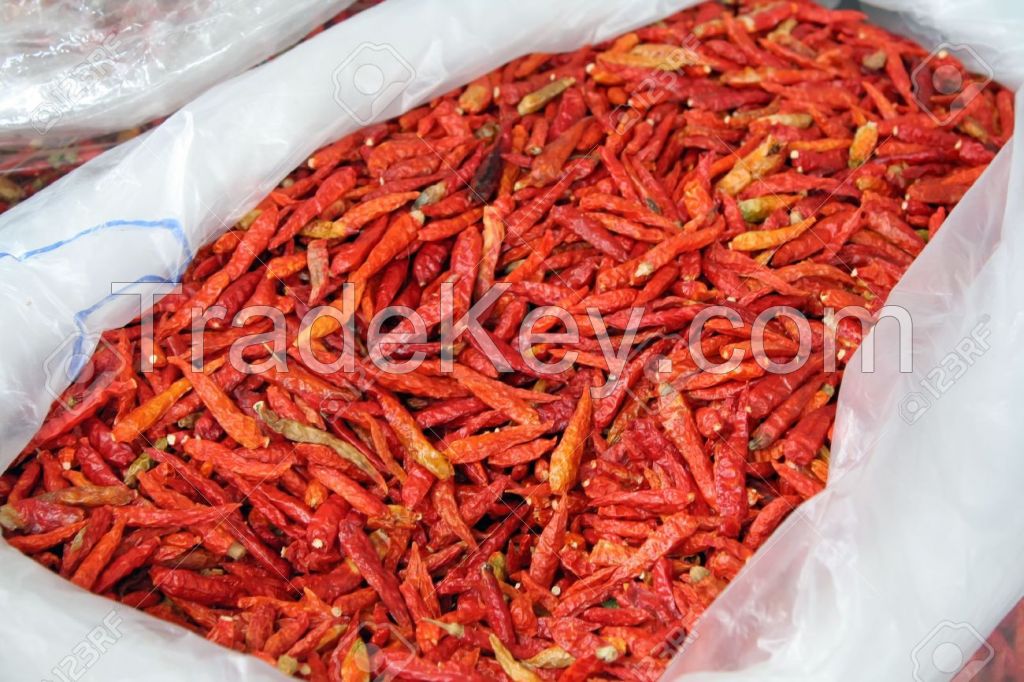 Whole Sale Bulk Spice Bird\'s Eye Chilli