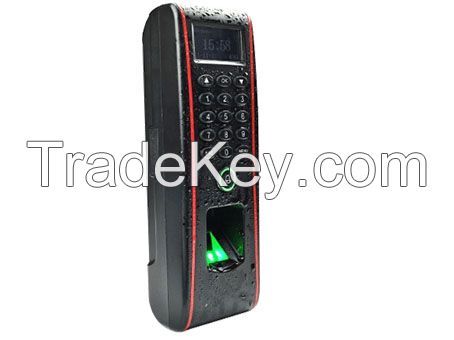 IP68 Waterproof Fingerprint Terminals IP Based Unified Access Control