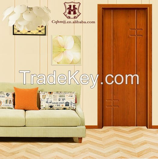 Interior room design door cheap pvc door china