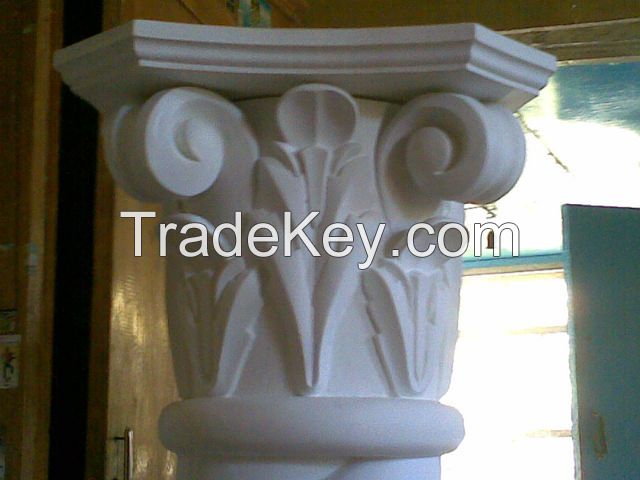 Wooden carved decoration for furniture (handmade)