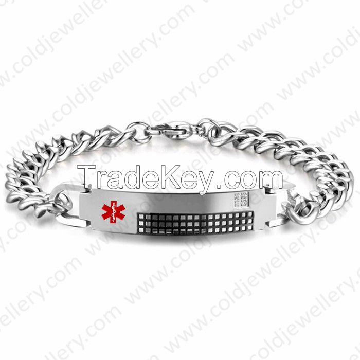 Medical alert bracelet