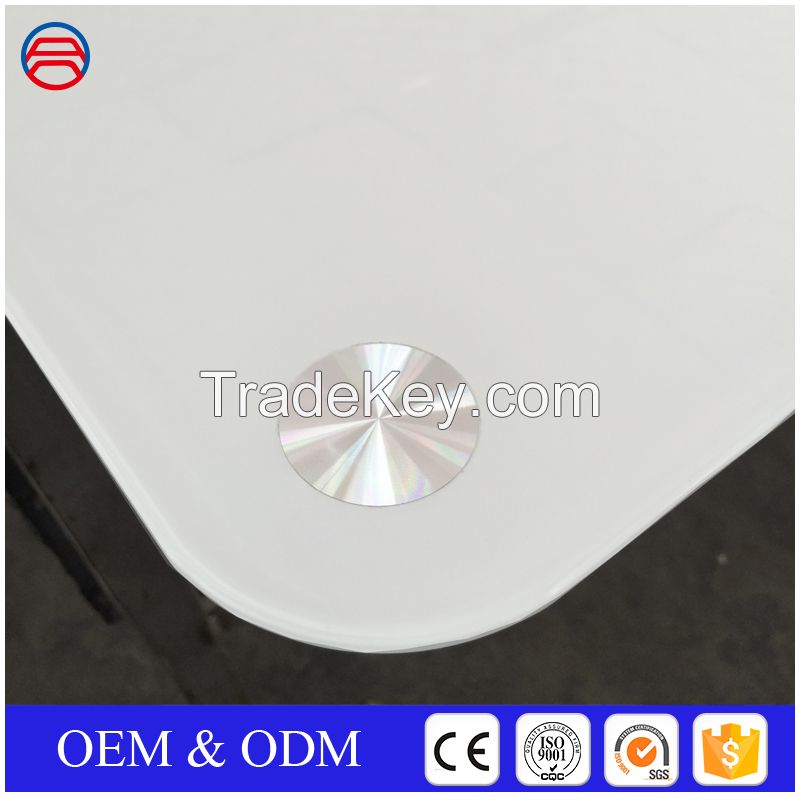 6mm 8mm 10mm 12mm white printed tempered glass for dining table