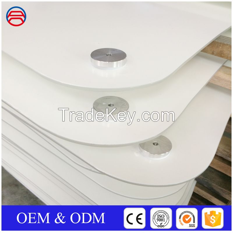 6mm 8mm 10mm 12mm white printed tempered glass for dining table