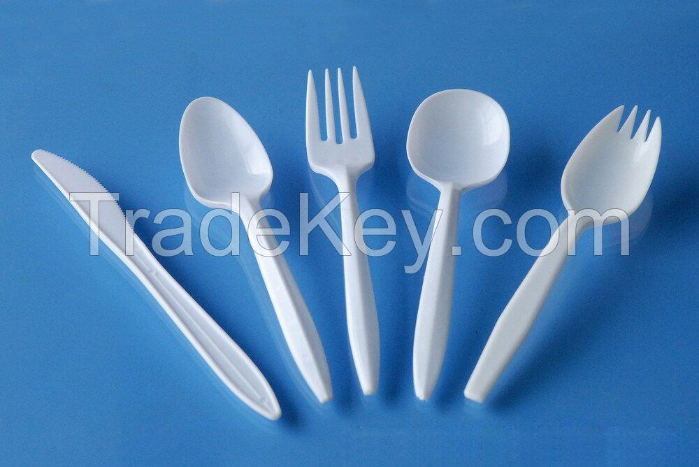 Food Grade PP Plastic Flatware