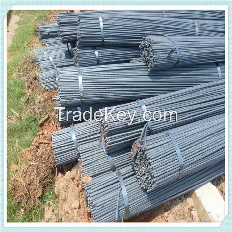 8mm 10mm 12mm ~ 50mm deformed steel bar/deformed rebar/ mild steel bar price from manufacturer