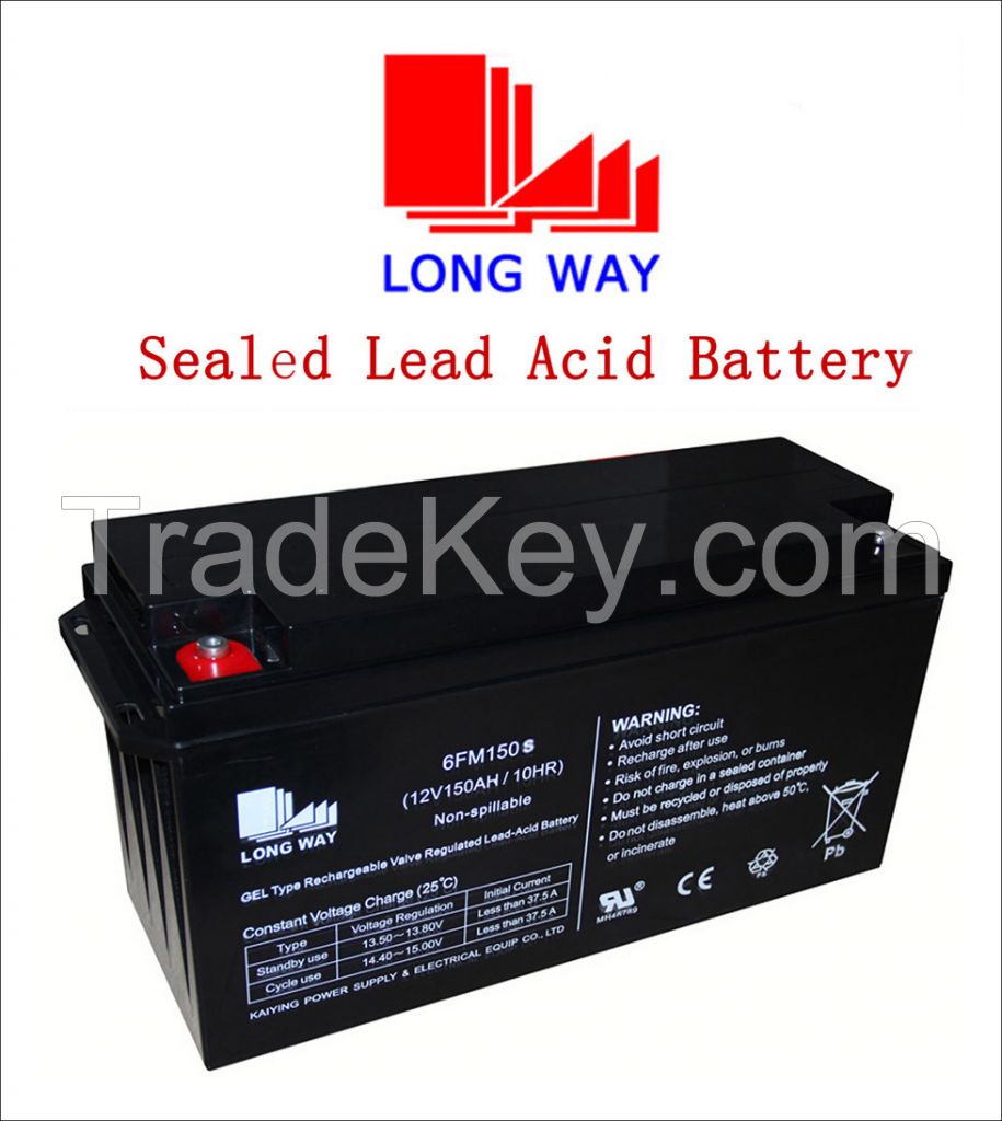 12V150Ah storage battery for solar system