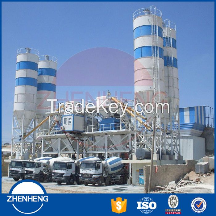 China Factory Sale Best Price HZS Series 25-180m3/h Concrete Batching Plant