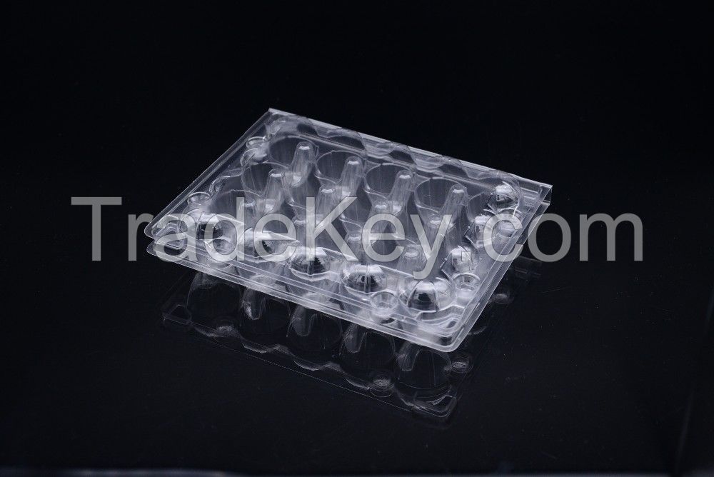 Plastic quail egg tray