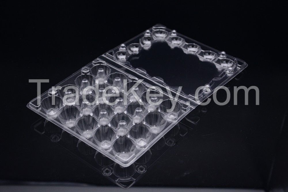 Plastic quail egg tray