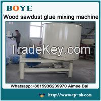 Wood sawdust glue mix blending machine for wood shavings block hot presss machine