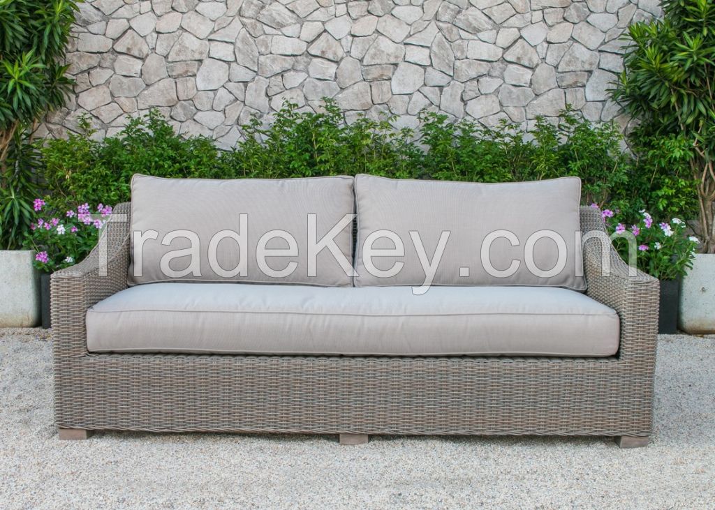 New Modern Patio Resin Wicker Rattan Furniture Sofa Set - Outdoor Garden Sofa Set Furniture