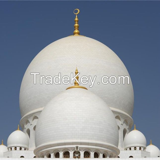 Prefab Space Frame Glass Roof Dome For Mosque Dome