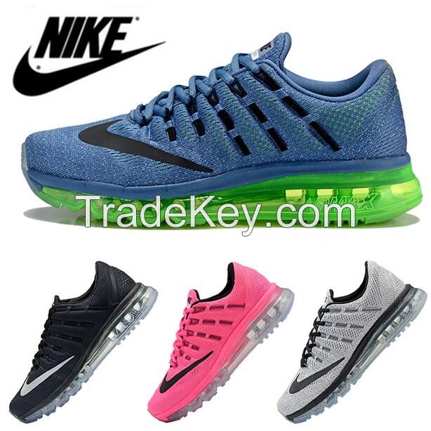 Brand Nike Air Max 2016 Nanometer New Arrival Running Shoes Top Quality Sport Trainer Sneakers Size 36-47