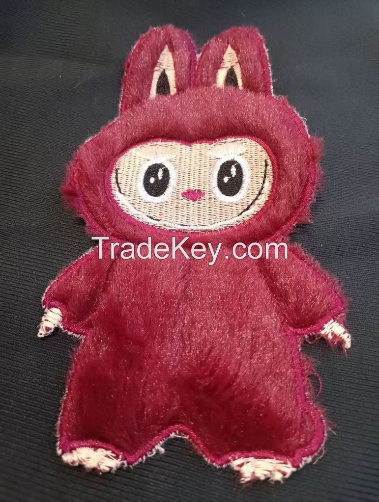 Manufacturers wholesale custom chenille embroidery badges about rab embroidery patches cartoon embroidery patches
