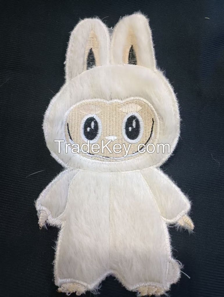 Manufacturers wholesale custom chenille embroidery badges about rab embroidery patches cartoon embroidery patches