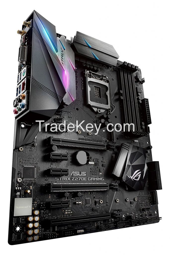 LGA1151 DDR4 DP HDMI DVI M.2 ATX Motherboard with onboard AC Wi-Fi and USB 3.1 ROG STRIX Z270E GAMING