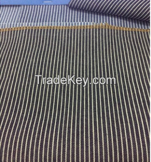 popular stripe 8oz cotton denim fabric