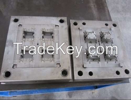 Electrical switch panel components plastic injection mold making