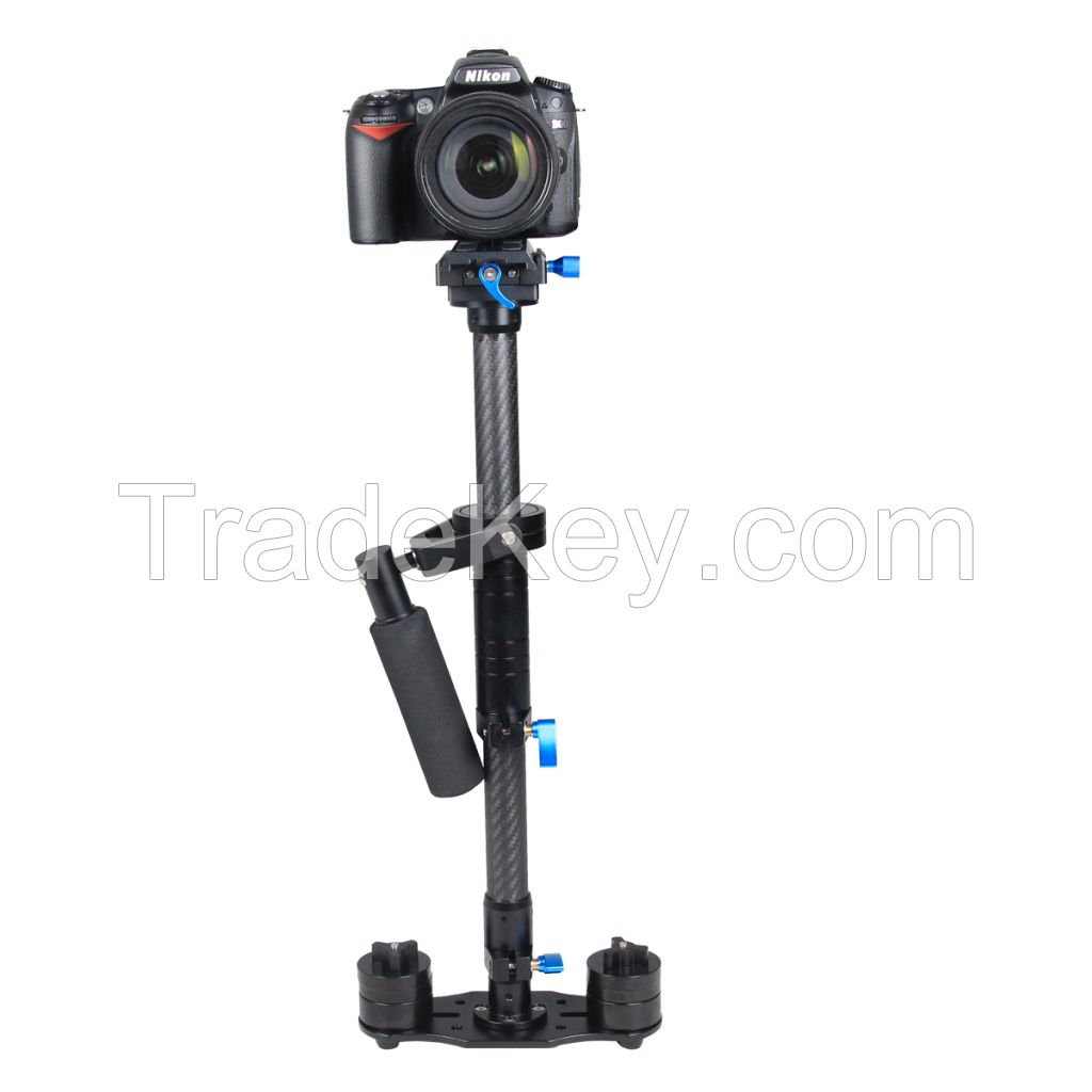 YELANGU 80cm Carbon Fiber Tube Adjustable Length DSLR Stabilizer Steadycam