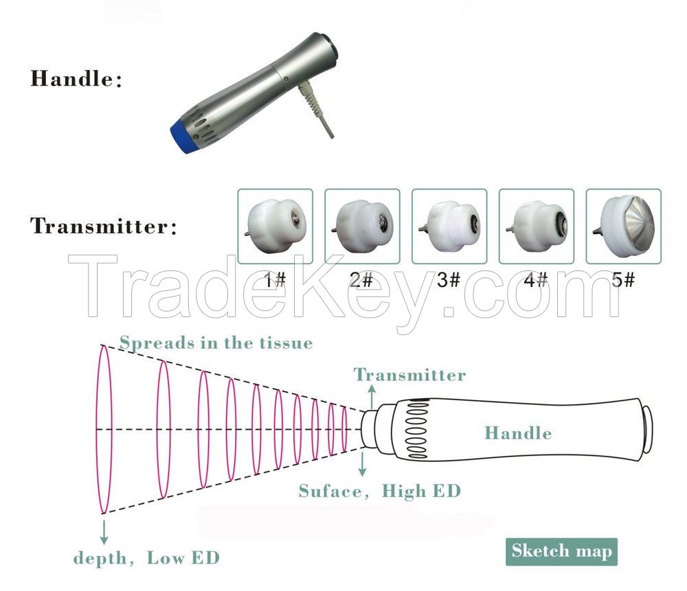 Hot Sales Shock Wave Therapi / Shock Wave Machine / Shock Wave