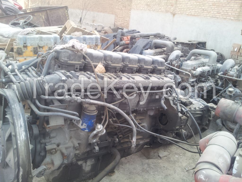 Used MITSUBISHI FUSO truck diesel engine