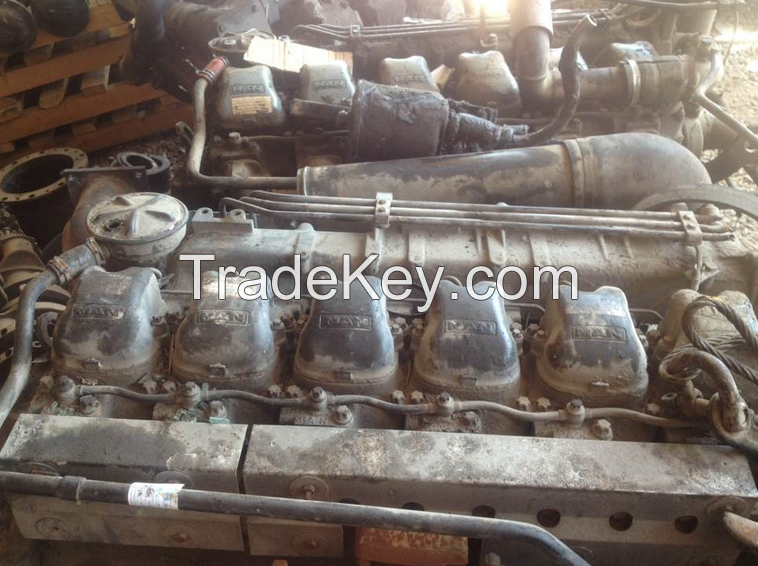 Used MITSUBISHI FUSO truck diesel engine