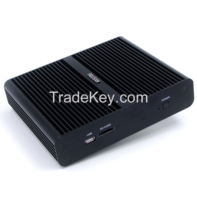 Hystou skylake i7 mini pc 6th generation cpu 6500u 6600u Windows10 with wifi usb sd ports computer